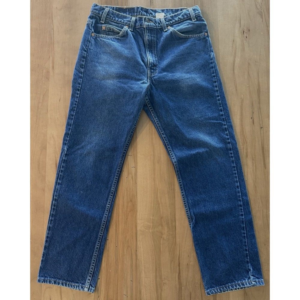 Vintage 90's Levi's Orange Tab 4505-0215 Straight Leg Jeans Size 33x28.5 USA